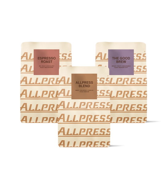 エルドレッソ3点セット　プラスα Allpress Espresso | オールプレス テイスティングセット 3種 – Allpr