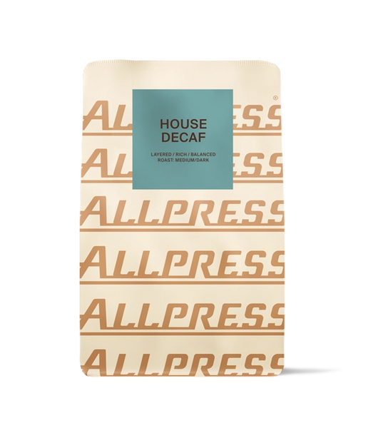 Allpress Espresso | ハウス ディカフェ - Allpress Espresso Japan