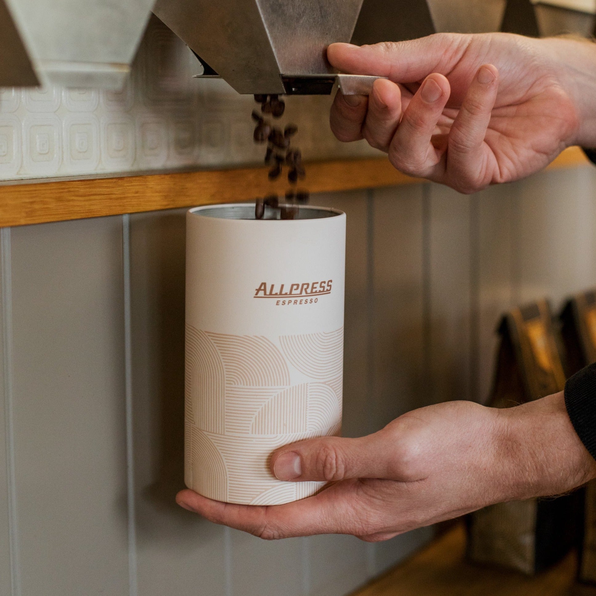 Allpress Airtight Coffee Canister | Buttermilk