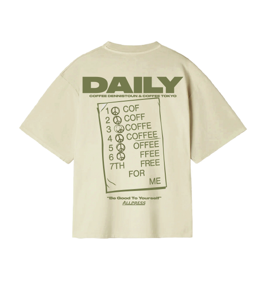 Allpress x Daily Coffee Cotton T-shirt